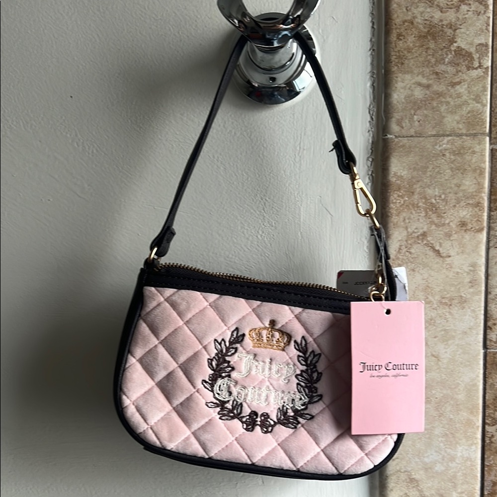Juicy Couture Pink Quilted Women's Bag